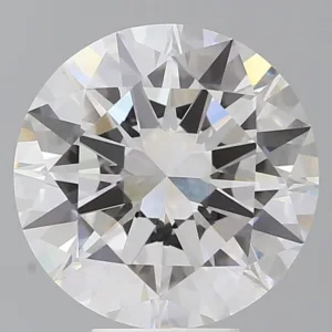6.53 Carat Round E VVS2 Lab Diamond