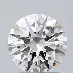 1 Carat Round G SI1 Natural Diamond