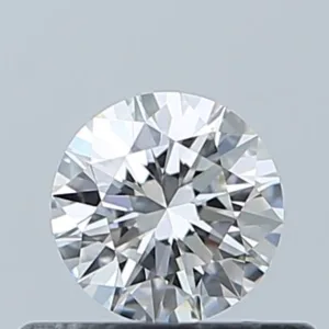0.33 Carat Round F VVS1 Natural Diamond