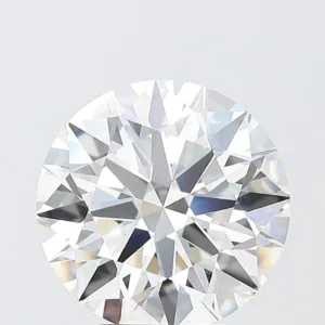 5.09 Carat Round F VVS2 Lab Diamond