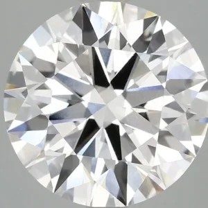 4.09 Carat Round F VVS2 Lab Diamond