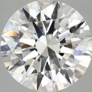 4.08 Carat Round F VVS2 Lab Diamond