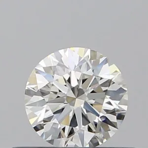 0.4 Carat Round H VVS2 Natural Diamond