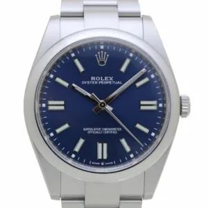 Rolex Oyster Perpetual 41 'Tiffany' Blue Dial 124300