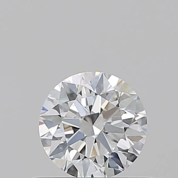 0.54 Carat Round E VVS2 Natural Diamond 1 0.54 Carat Round E VVS2 Natural Diamond