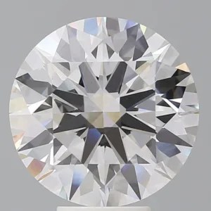 6.56 Carat Round F VVS2 Lab Diamond