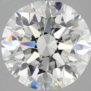 4.01 Carat Round E VVS2 Lab Diamond