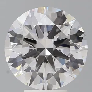 5.5 Carat Round F VVS2 Lab Diamond