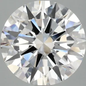 4.09 Carat Round F VVS2 Lab Diamond