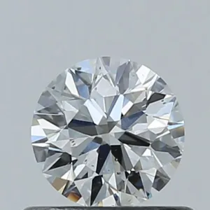 0.5 Carat Round D SI1 Natural Diamond