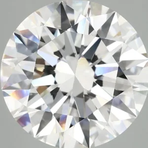 5.04 Carat Round F VVS2 Lab Diamond