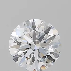 0.58 Carat Round D VVS1 Natural Diamond