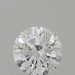 0.51 Carat Round D VVS2 Natural Diamond
