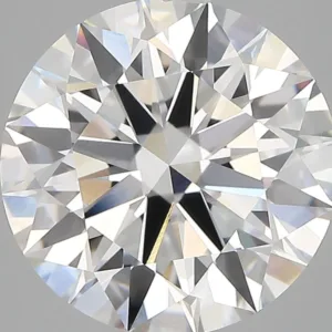 5.13 Carat Round E VVS2 Lab Diamond