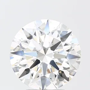 4.08 Carat Round F VVS2 Lab Diamond