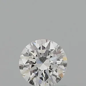 0.59 Carat Round E VVS1 Natural Diamond