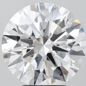 5.13 Carat Round E VVS2 Lab Diamond