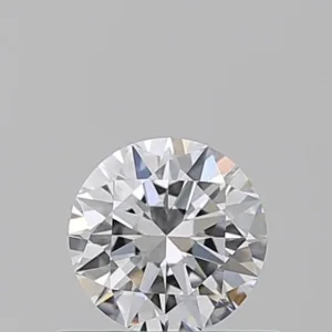 0.5 Carat Round D VVS2 Natural Diamond