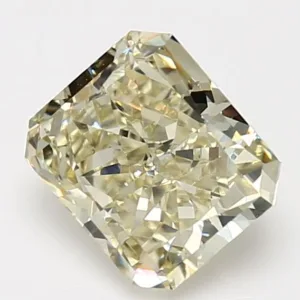 2.24 Carat Emerald Fancy Light Yellow VVS2 Natural Diamond