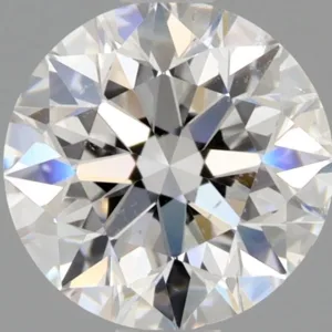 0.9 Carat Round D SI2 Natural Diamond