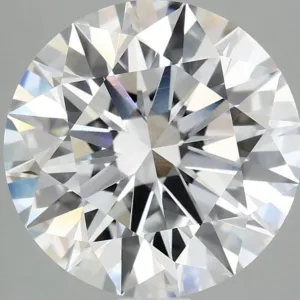 5.05 Carat Round F VVS2 Lab Diamond