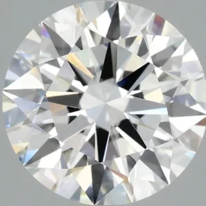 4.03 Carat Round F VVS2 Lab Diamond