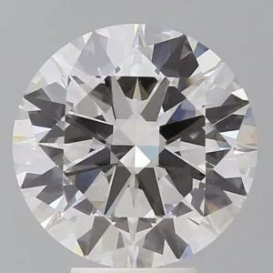 5.55 Carat Round F VVS2 Lab Diamond