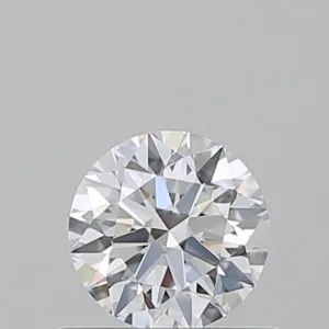 0.55 Carat Round D VVS1 Natural Diamond