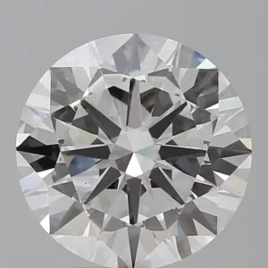 5.04 Carat Round F VS1 Lab Diamond