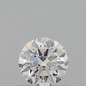 0.59 Carat Round D VVS1 Natural Diamond