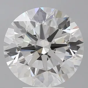 5.51 Carat Round F VVS2 Lab Diamond