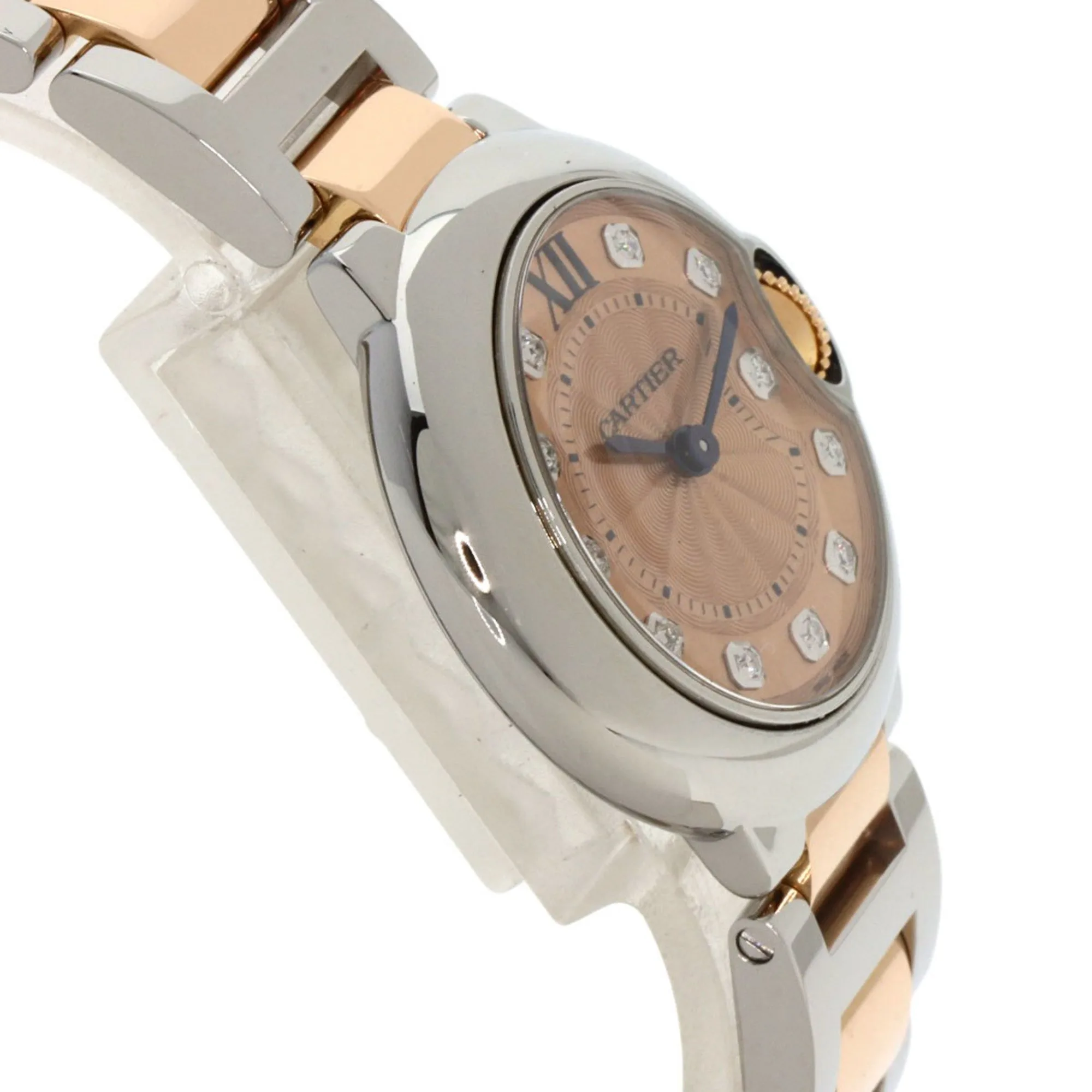 Cartier Ballon Bleu 28mm two-tone watch 5 Cartier Ballon Bleu 28mm two-tone watch