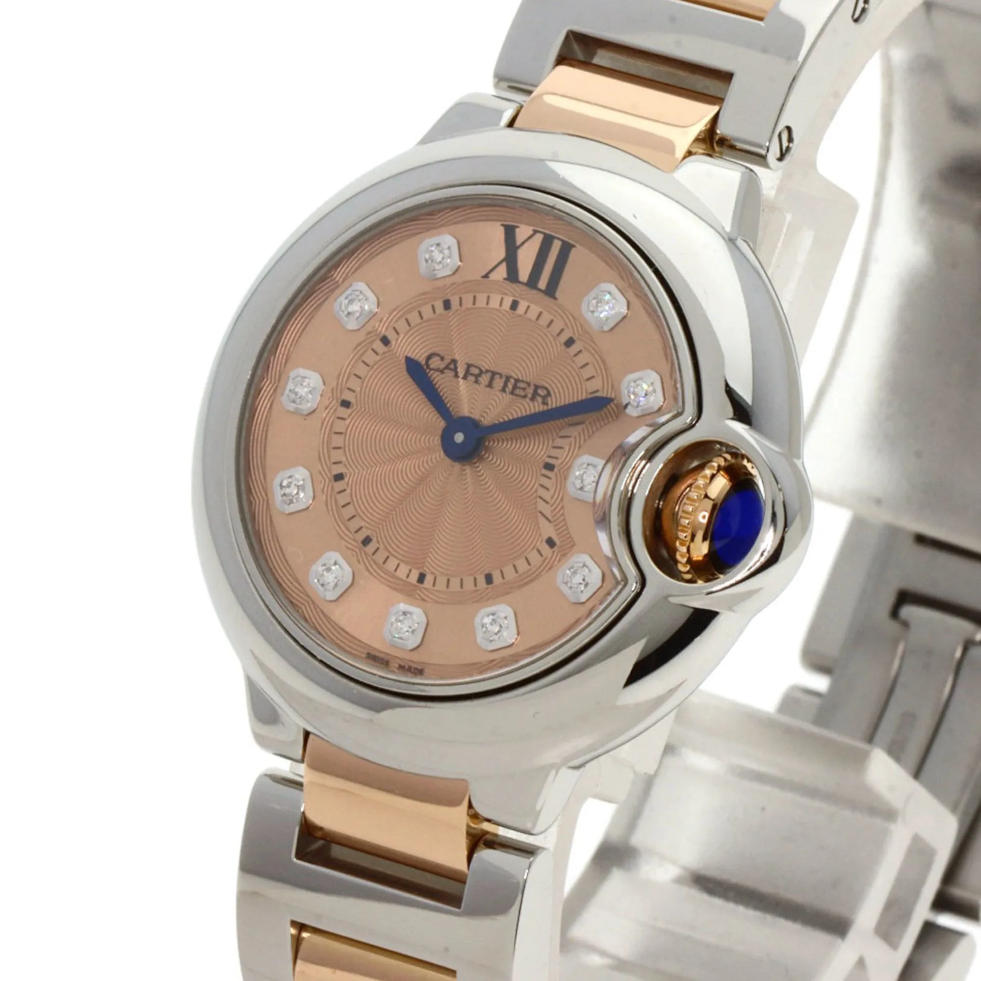 Cartier Ballon Bleu 28mm two-tone watch