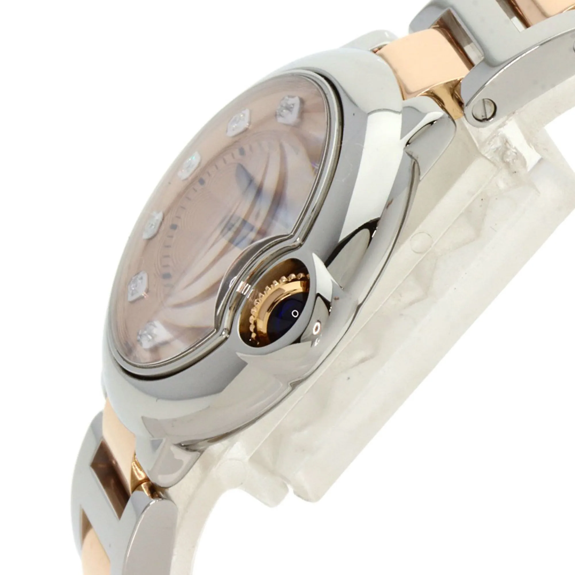 Cartier Ballon Bleu 28mm two-tone watch 4 Cartier Ballon Bleu 28mm two-tone watch