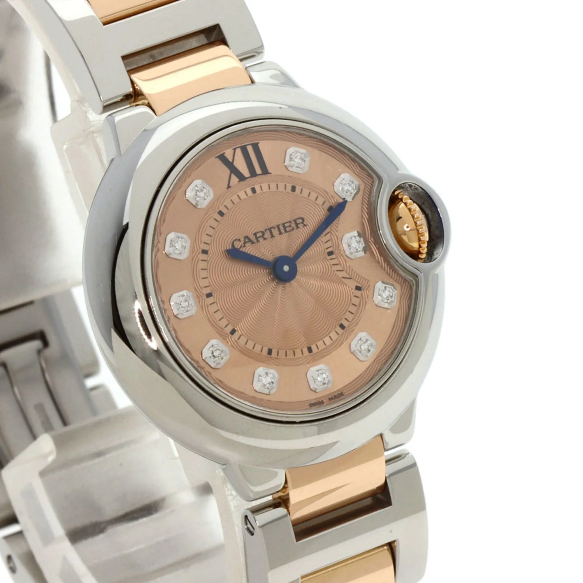 Cartier Ballon Bleu 28mm two-tone watch 3 Cartier Ballon Bleu 28mm two-tone watch