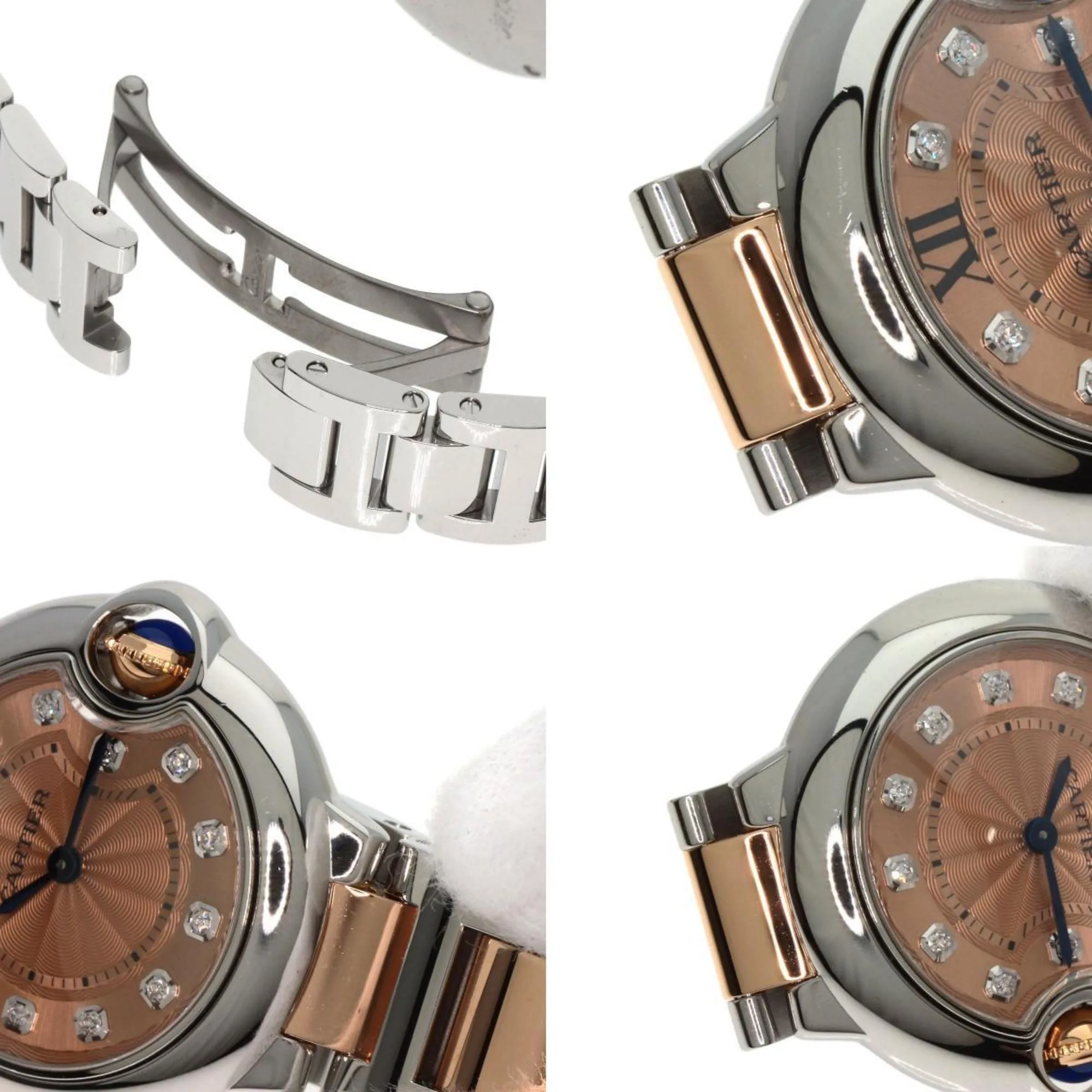 Cartier Ballon Bleu 28mm two-tone watch 9 Cartier Ballon Bleu 28mm two-tone watch