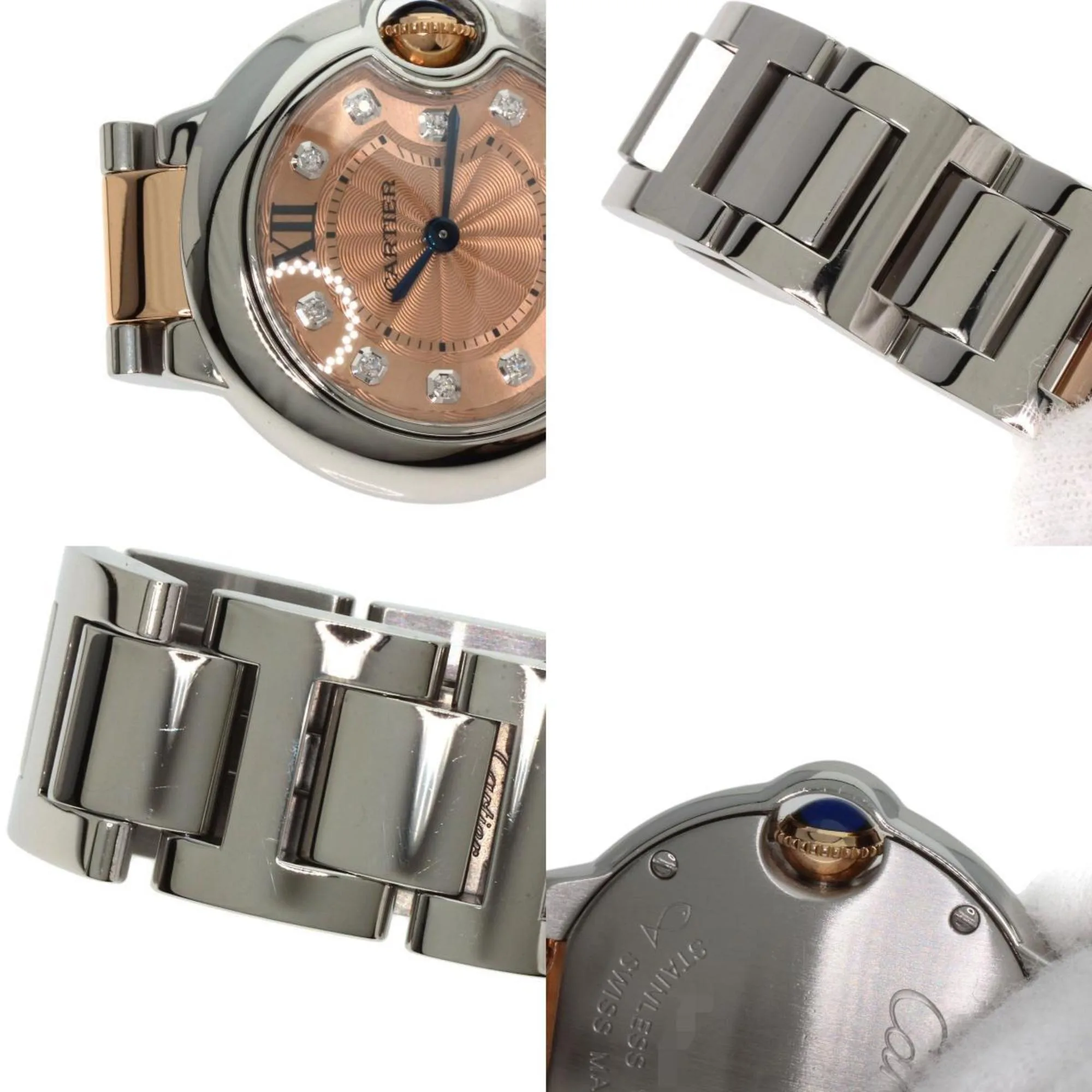 Cartier Ballon Bleu 28mm two-tone watch 8 Cartier Ballon Bleu 28mm two-tone watch