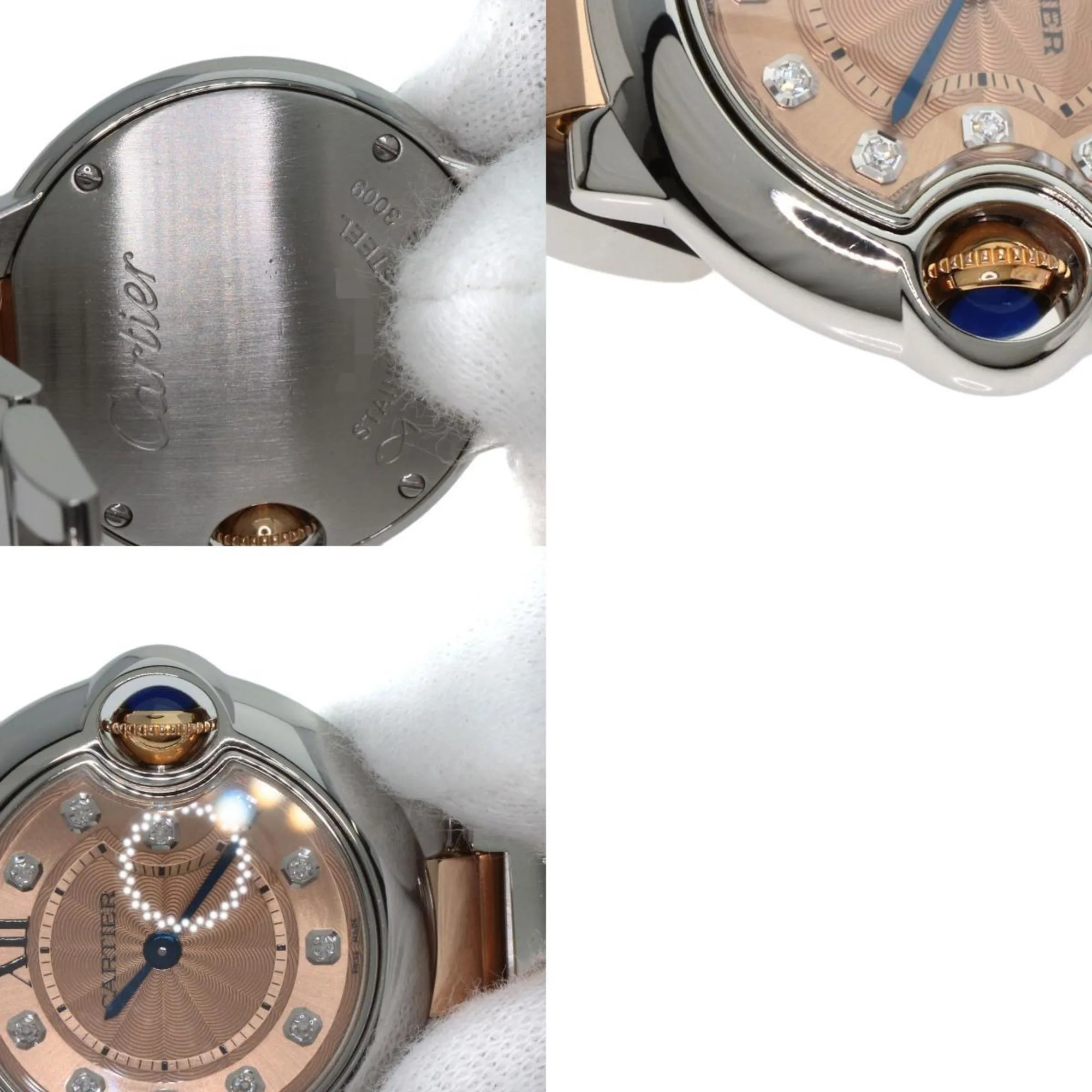 Cartier Ballon Bleu 28mm two-tone watch 6 Cartier Ballon Bleu 28mm two-tone watch