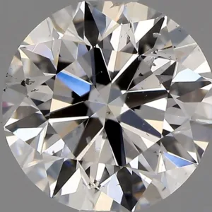1 Carat Round G SI1 Natural Diamond