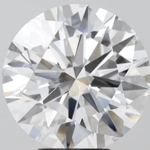 6.15 Carat Round F VS1 Lab Diamond