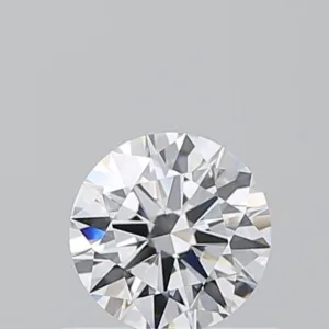 0.53 Carat Round D VVS1 Natural Diamond
