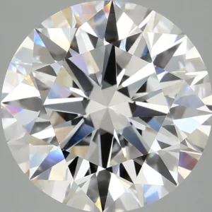 5.06 Carat Round F VVS2 Lab Diamond