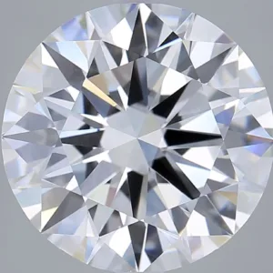 5.03 Carat Round E VVS2 Lab Diamond