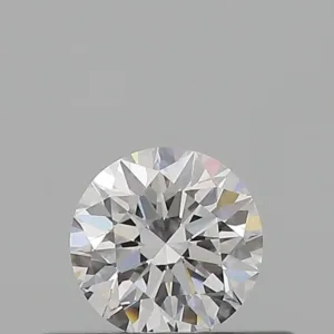 0.3 Carat Round D VVS1 Natural Diamond