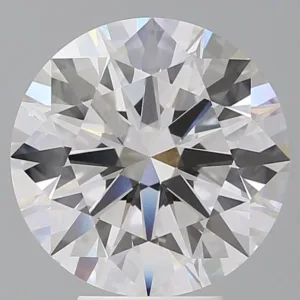 5.51 Carat Round E VVS2 Lab Diamond