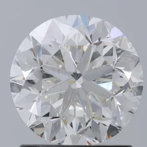 1.5 Carat Round H SI2 Natural Diamond