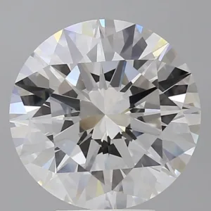 5.52 Carat Round E VVS2 Lab Diamond