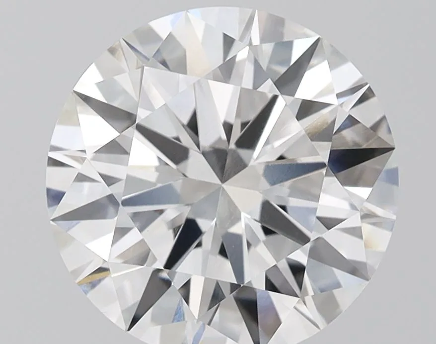 4.18 Carat Round E VVS2 Lab Diamond 1 4.18 Carat Round E VVS2 Lab Diamond