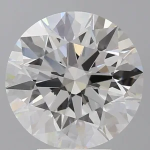 5.04 Carat Round F VVS2 Lab Diamond