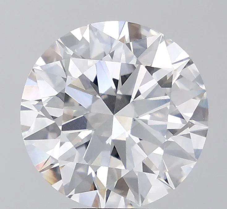 5.52 Carat Round F VS1 Lab Diamond 1 5.52 Carat Round F VS1 Lab Diamond